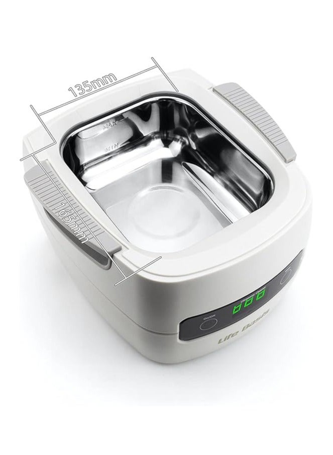 Ultrasonic Cleaner Super Large Capacity 1400ml Jewelry Cleaner with Cleaning Basket Ultrasonic Cleaning Machine for Cleaning Glasses Waterproof Watches Dentures Coins Circuit Board - Image 2