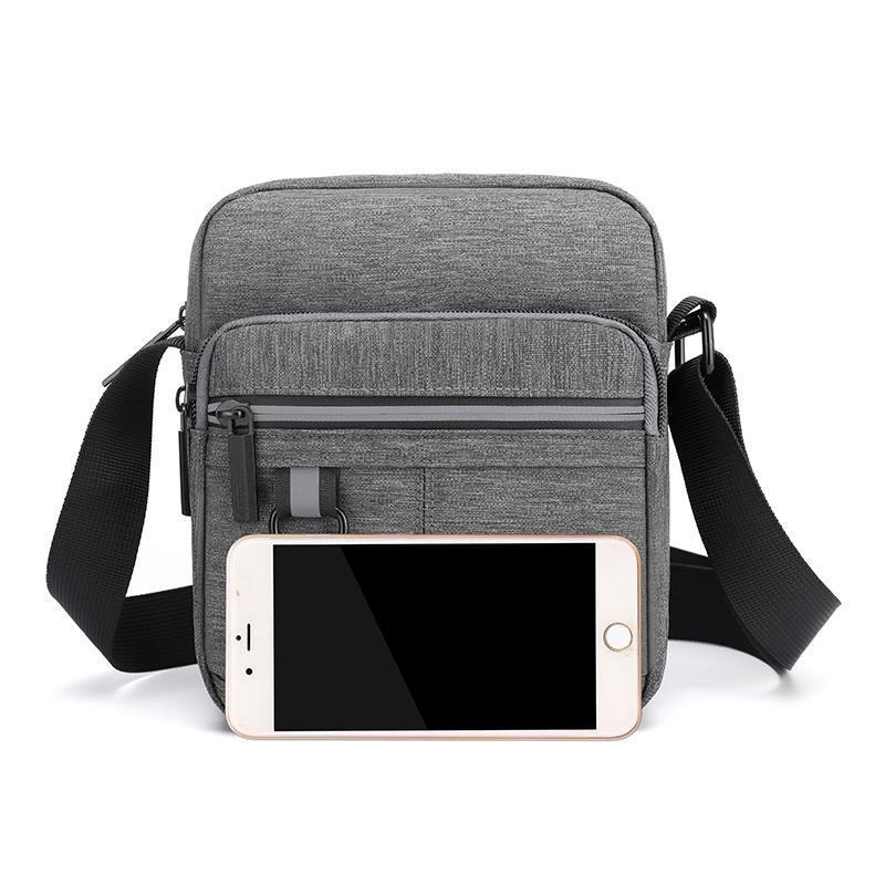 Men'S Bag Oxford Cloth Shoulder Crossbody Bag Casual Canvas Bag Men'S Bag Backpack Small Bag Mobile Phone Bag 2020 New Style - Image 5