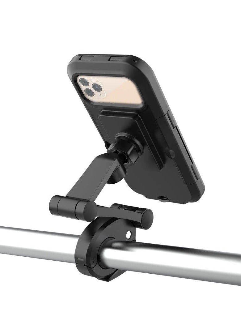 General Bicycle mobile phone holder Waterproof motorcycle mobile phone navigation holder Rearview mirror Mountain bike accessories  - Image 4