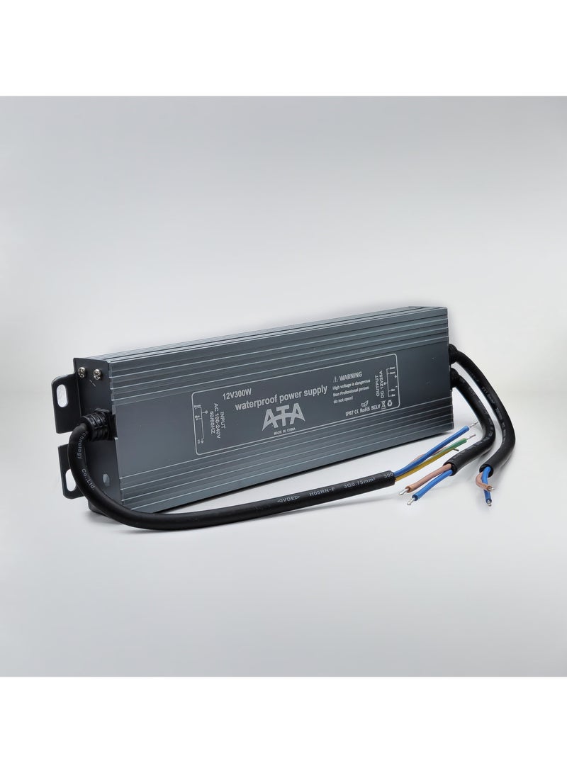 ATA 12V300W Power Supply IP67 Waterproof Transformer - Image 1