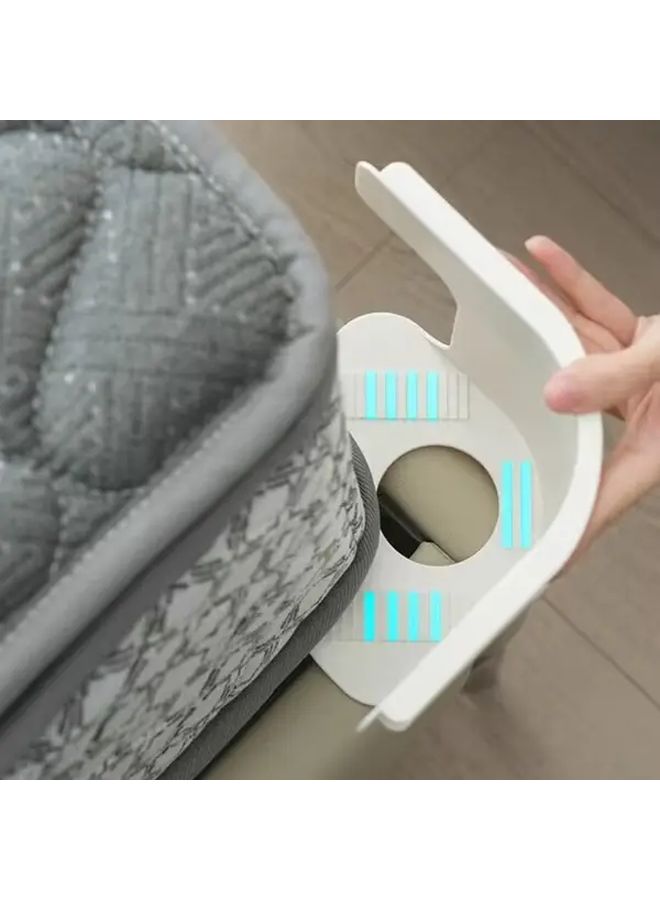 White Heavy Duty Bed Sheet Fixator 1pc No Slip Corner Clips for Thick Mattresses - Image 5