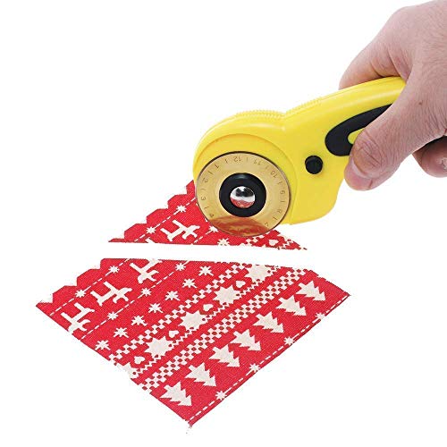 AUTOTOOLHOME Titanium Coated Rotary Cutter Blades 45mm 10 Pack Replacement Blades Quilting Scrapbooking Sewing Arts Crafts,Sharp and Durable - Image 2
