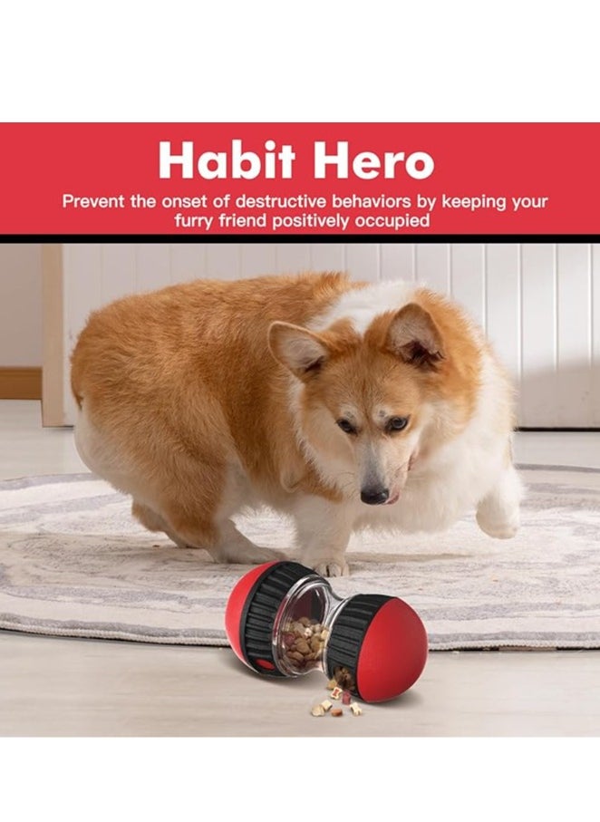 Arabest - Dog Toy Treat Dispenser - Irregular Rolling Design, Bite-Resistant, Unleash Fun and Treats - Image 1
