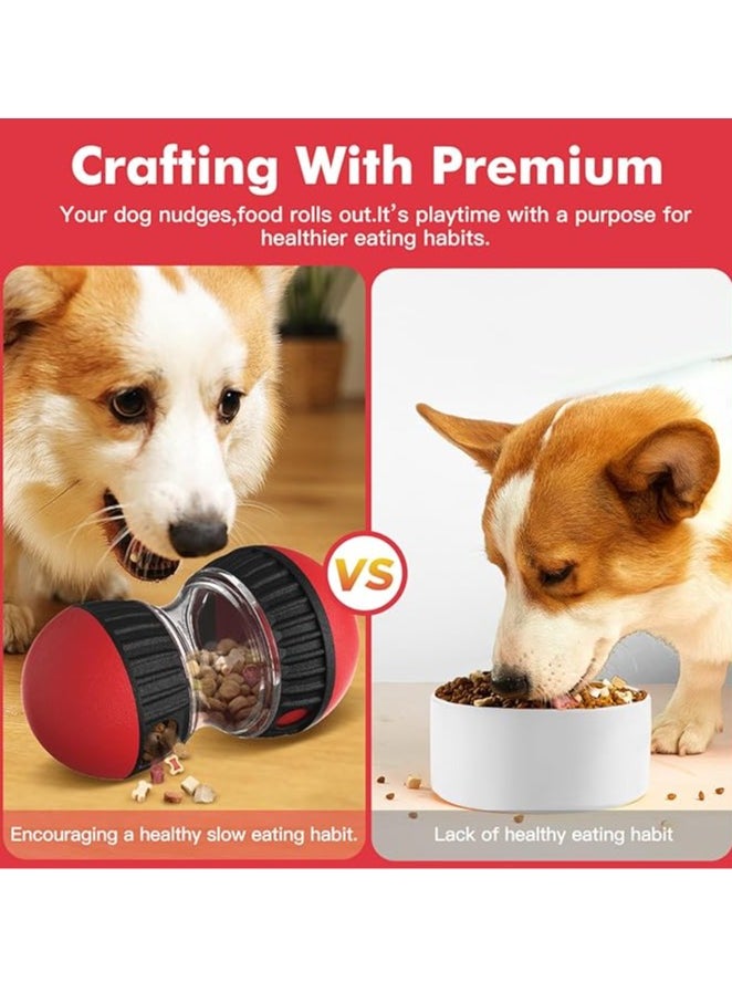 Arabest - Dog Toy Treat Dispenser - Irregular Rolling Design, Bite-Resistant, Unleash Fun and Treats - Image 1