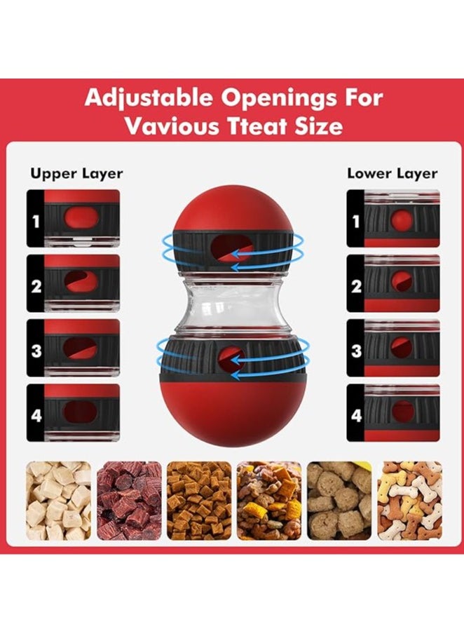 Arabest - Dog Toy Treat Dispenser - Irregular Rolling Design, Bite-Resistant, Unleash Fun and Treats - Image 1