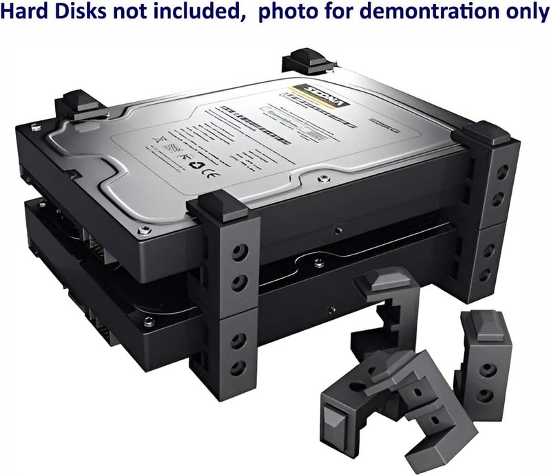 Sedna - 2.5" / 3.5" Hard Disk Rubber Stand ( 3 Kits per Package ) - HDD / SSD not Included - Image 2