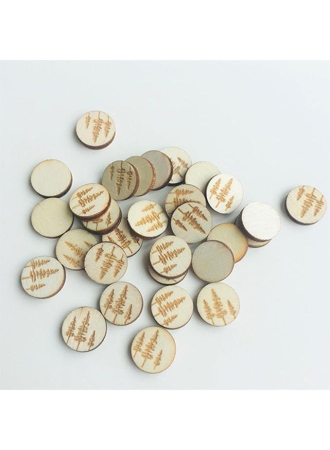 CHENRUI 60 Pcs Laser Cut Wood Earring Blanks Studs Wooden Stud Earrings - Image 2