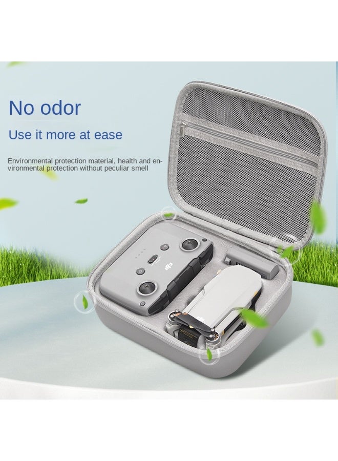Portable Camera Storage Case for DJI Mini 2/SE - Waterproof Leather Accessory Box with Soft Velvet Lining, Shockproof Hard Shell Design, Perfect Fit for Safe Protection - Image 4