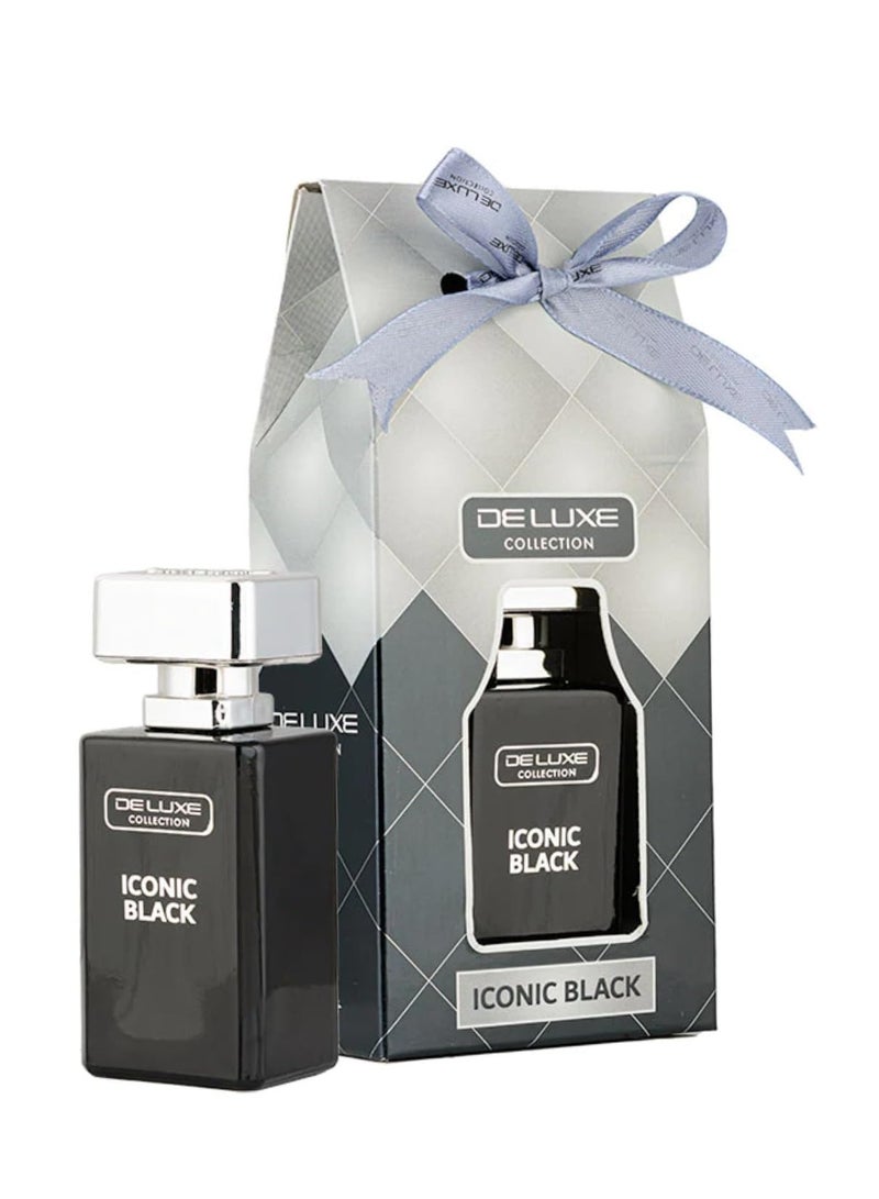 HAMIDI حميدي ديلوكس كوليكشن ايكونيك بلاك 50 مل، عطر مائي، او دي بارفان، للجنسين