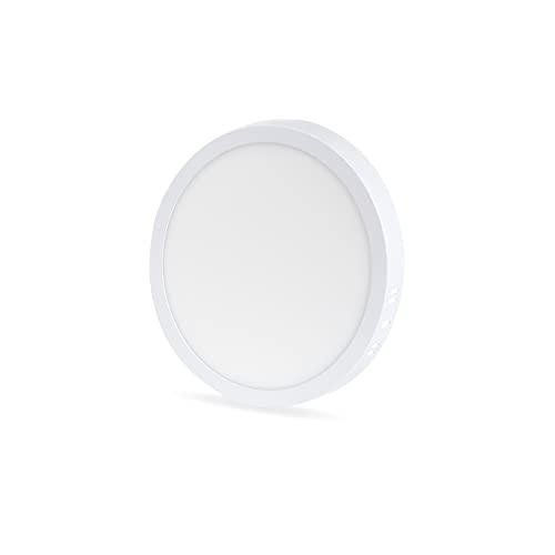 D'Mak Aluminium 22 Watt Led Round Ceiling Surface Panel Light (Warm White (Yellow), Pack of 2) - Image 2
