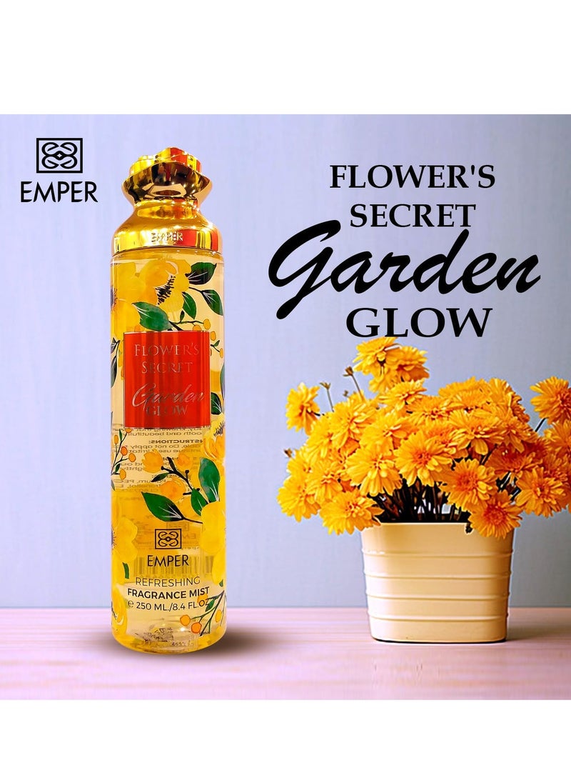Emper Flowers Secret Garden Glow - Pour Femme - Mist - 250Ml  - Image 1