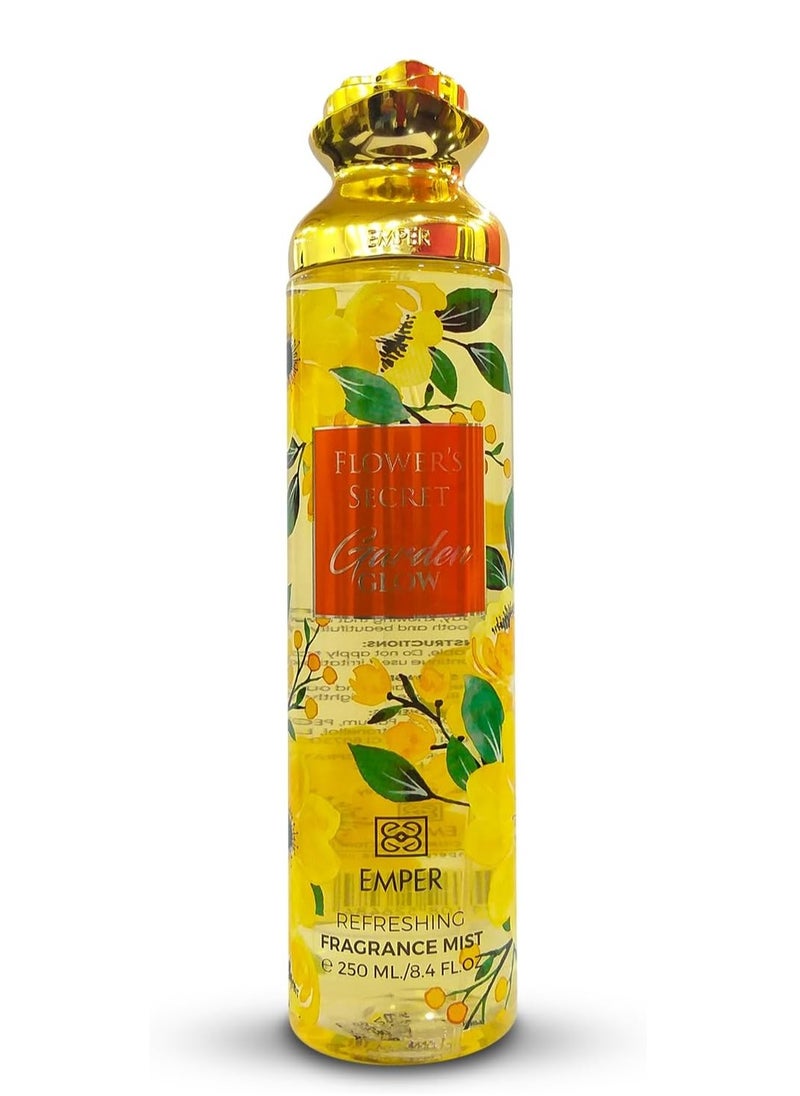 Emper Flowers Secret Garden Glow - Pour Femme - Mist - 250Ml  - Image 2
