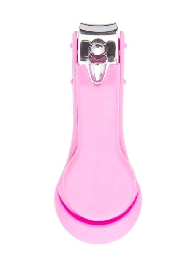 SKAB® Protective Baby Nail Clipper Cutter with Skin Guard (Pink) - Image 1