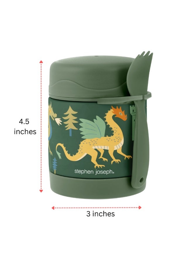 Stephen Joseph Insulated Food Jar Dragon - Image 2