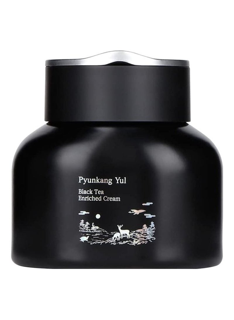 مرطب للوجه مضاد للشيخوخة غني بالشاي الأسود