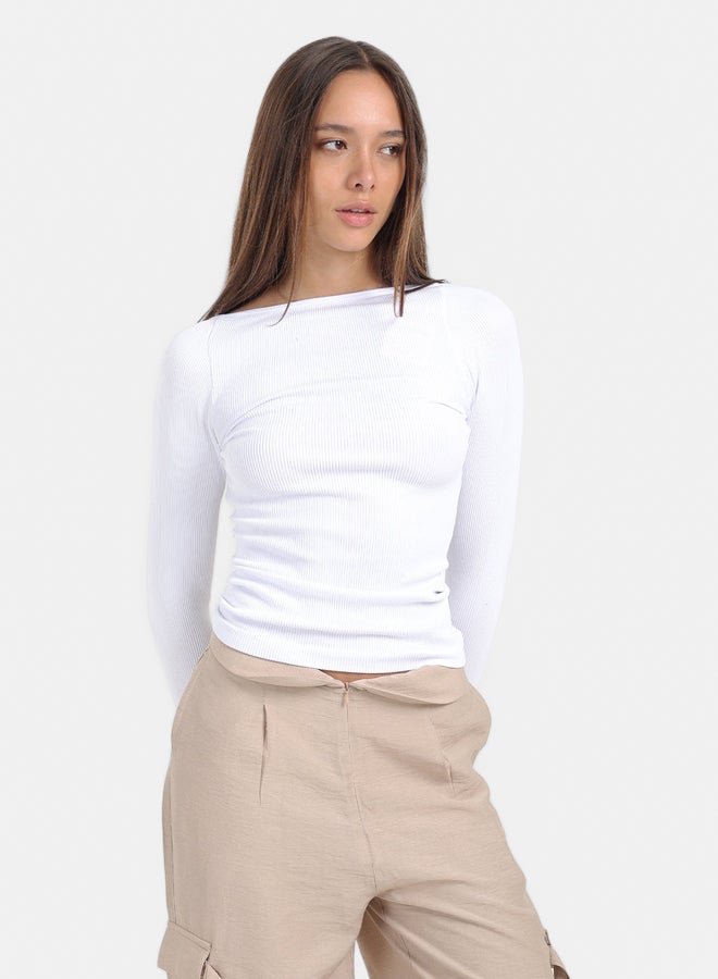 Carina Seamless Microfiber Backless Top - Image 3
