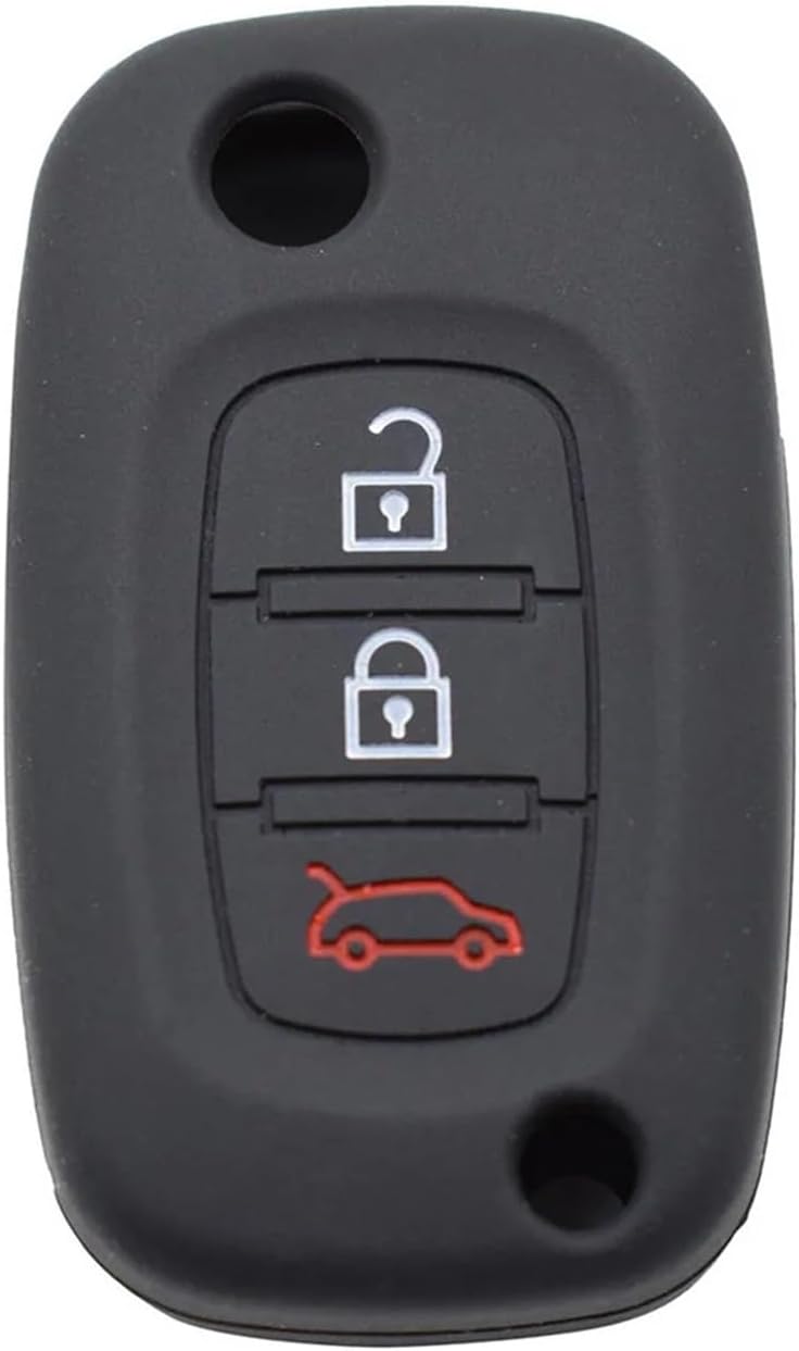 QASULER Silicone Car Key Fob Case Cover - Image 1