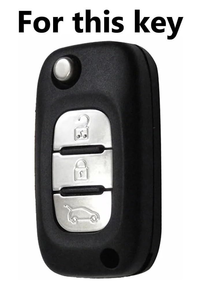QASULER Silicone Car Key Fob Case Cover - Image 2