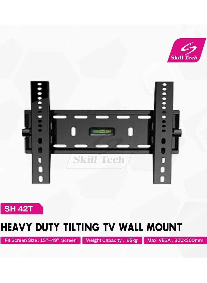 Skill Tech Heavy Duty Tilting TV Wall Mount - Image 3