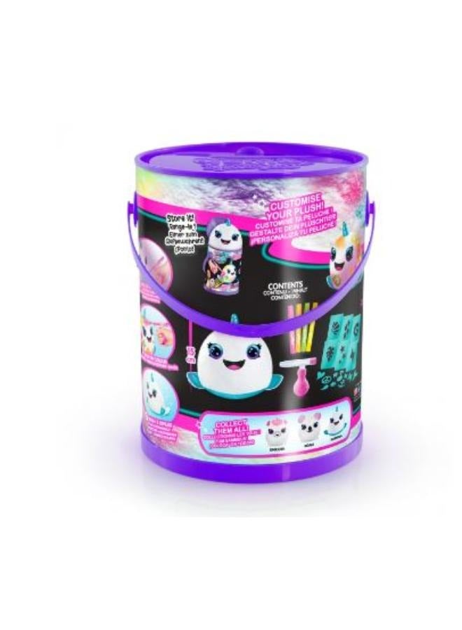 Canal Toys Airbrush Plush Neon Squish Pals Paint Can,1  Piece Only, Style May Vary - Image 2