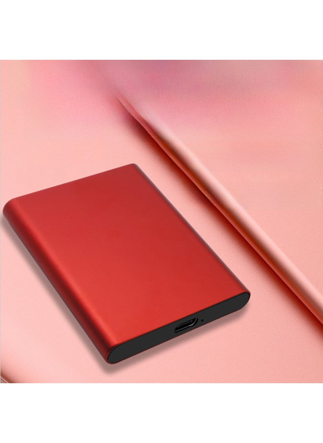 Generic Exclusive For Solid State Mobile Hard Disk 2T High-speed External Mobile Phone Computer Mobile Disk Hard Disk 1tu Disk Wholesale-Capacity:256t (64gb Expansion) Conventional-Interface:USB3.1 Red  - Image 1