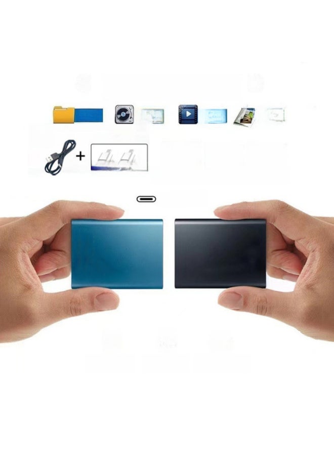 Generic Exclusive For Solid State Mobile Hard Disk 2T High-speed External Mobile Phone Computer Mobile Disk Hard Disk 1tu Disk Wholesale-Capacity:256t (64gb Expansion) Conventional-Interface:USB3.1 Red  - Image 2