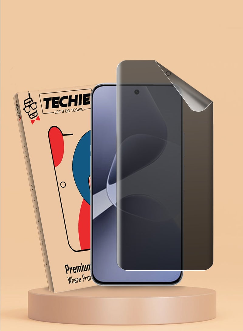 Techie Infinix Hot 60 Pro+ Privacy Screen Protector - Full Cover Matte Ceramic Privacy Screen Protector, Explosion Proof, Anti Bubble Anti-Fingerprint Easy Installation - Image 1