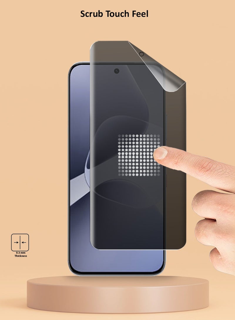 Techie Infinix Hot 60 Pro+ Privacy Screen Protector - Full Cover Matte Ceramic Privacy Screen Protector, Explosion Proof, Anti Bubble Anti-Fingerprint Easy Installation - Image 3