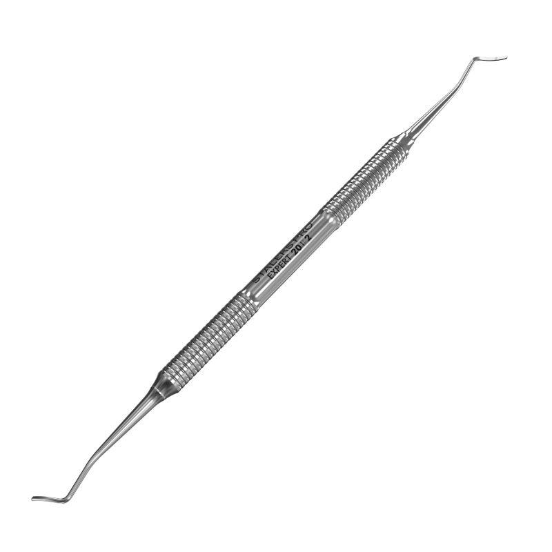 Staleks Pro Pedicure Curette Expert 20 Type 2  Professional DoubleEnded Pedicure Tool Ingrown Nail  Callus Remover Stainless Steel Ergonomic Grip Corrosion Resistant