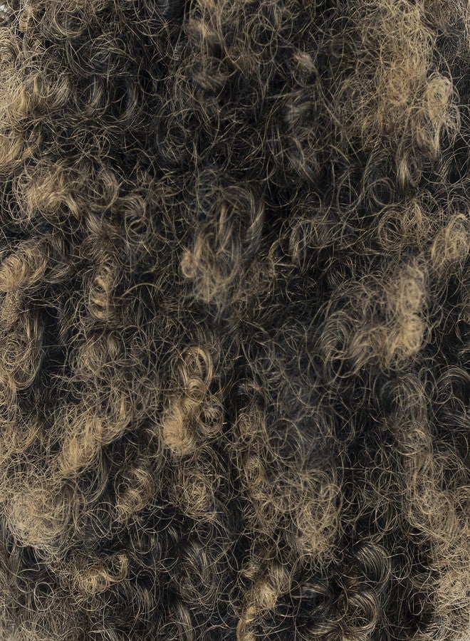 Darling Afro Puff ponytail 1X Hair Extensions (1 Pack, 1X per Pack), Natural Soft Texture, Drawstring Short Synthetic for Natural hair, Clip on Kinky Curly Bun, #1/27 - Image 5