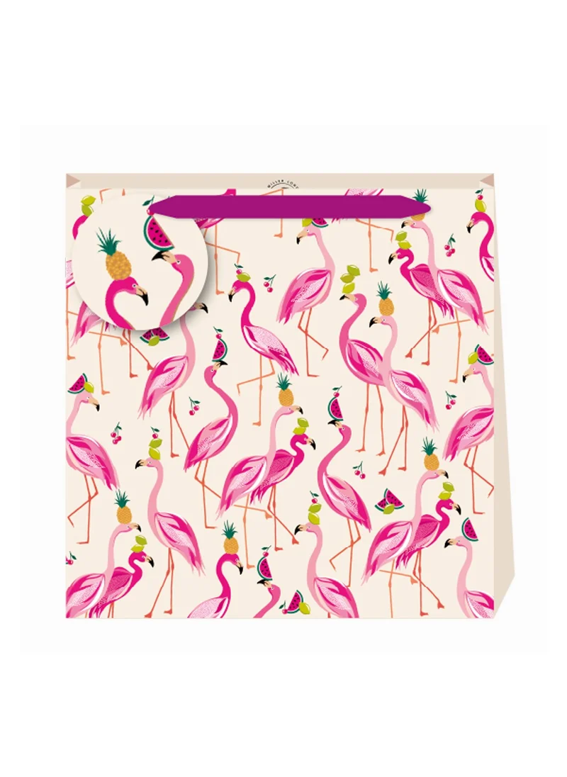 Sara Miller Celebrating Flamingos Large Bag