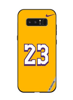 Protective Case Cover For Samsung Galaxy Note 8 Number 23 Design Multicolour