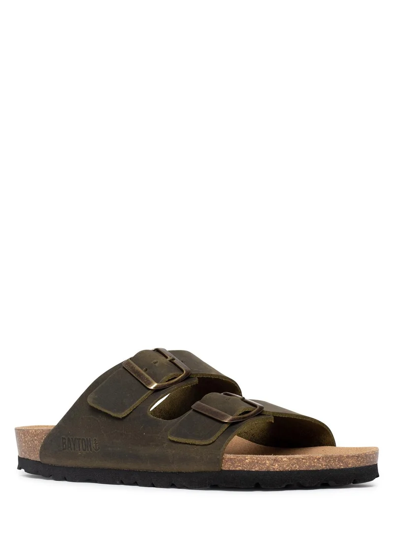 BAYTON Atlas Double Strap Wedge Sandals