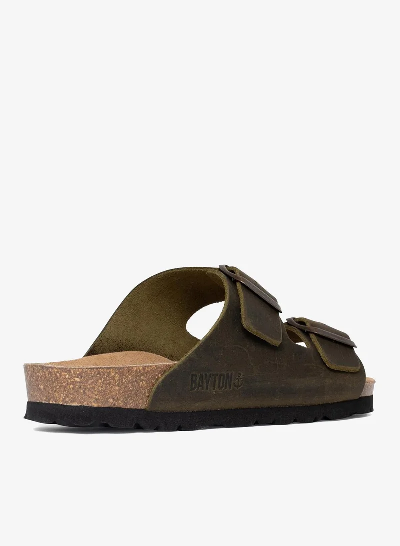 BAYTON  Atlas Double Strap Wedge Sandals for Women | Best Price UAE