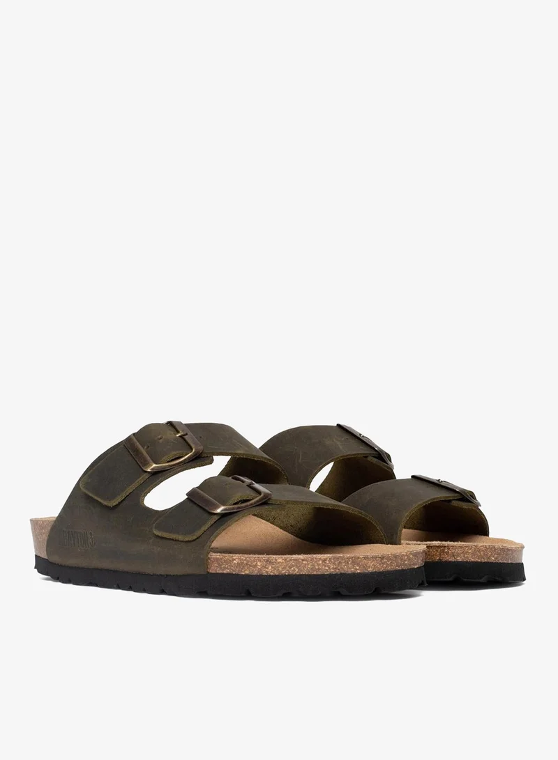 BAYTON  Atlas Double Strap Wedge Sandals for Women | Best Price UAE