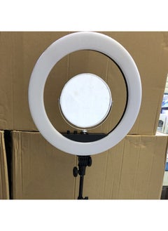 General 18 Inch Fill Light 45cm Ring Light Anchor Led Photography Light Beauty Light Live Beauty Fill Light Bracket-Color:45cm Lamp + Cosmetic Mirror + Mobile Phone Clip + Storage Bag  - Image 4