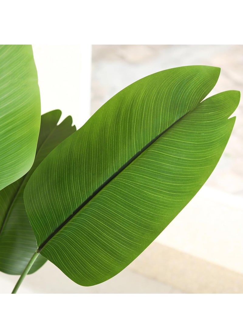 TYCOM Artificial Tree Fake Plants Fake Trees Faux Plants Indoor Realistic Plants for Office Home Room Store Decor Height 160 CM Traveler Palm.  - Image 2