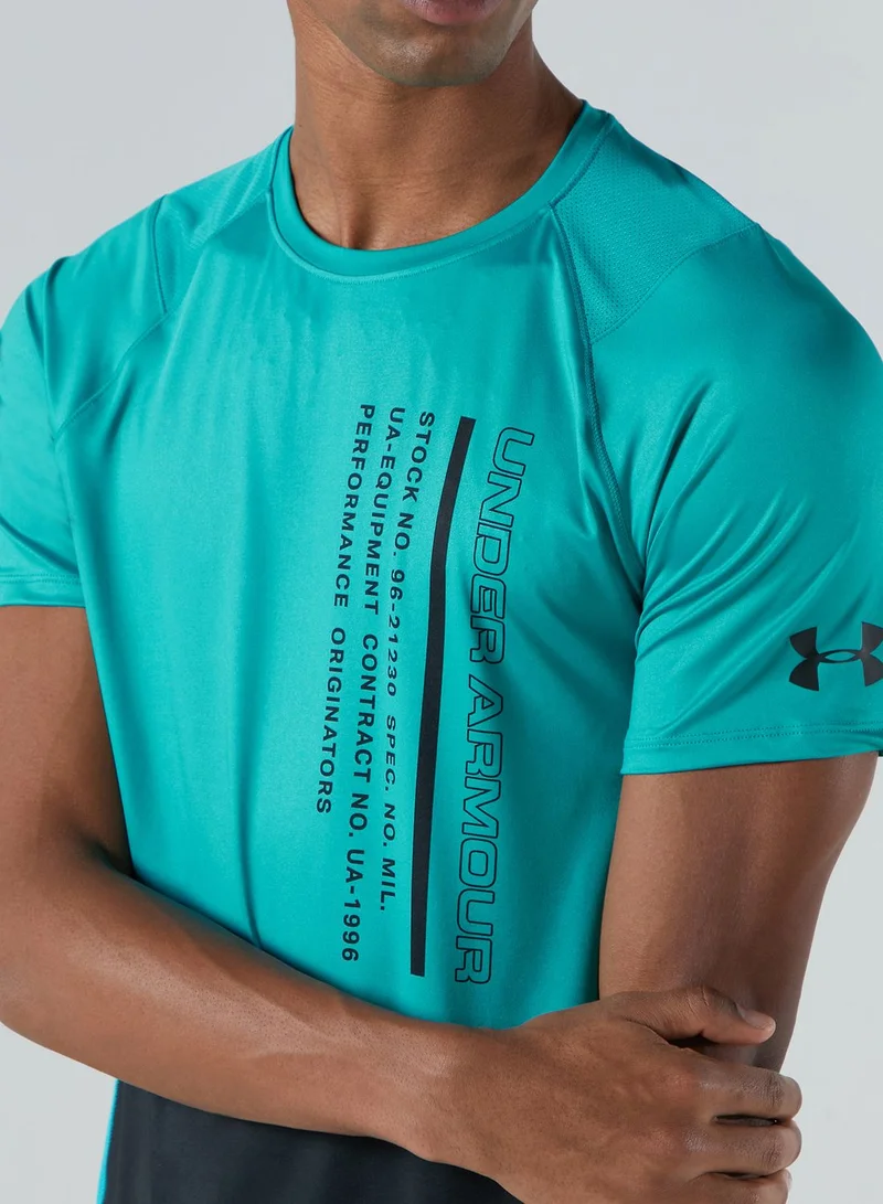 UNDER ARMOUR MK1 Colour Block T-Shirt
