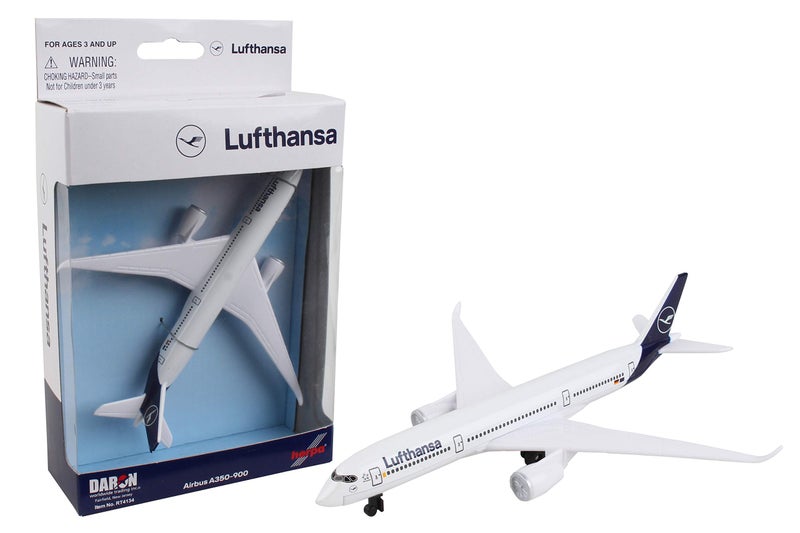 Daron Lufthansa A350 Single Plane, White - Image 1