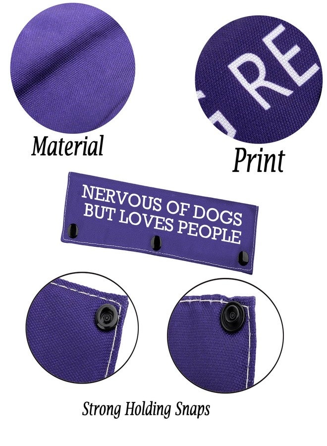 Zuo Bao Funny Nervous Dog Leash Sleeve Nervous of Dogs But Loves People Leash Wrap Friendly Dog Gift（Loves People） - Image 4