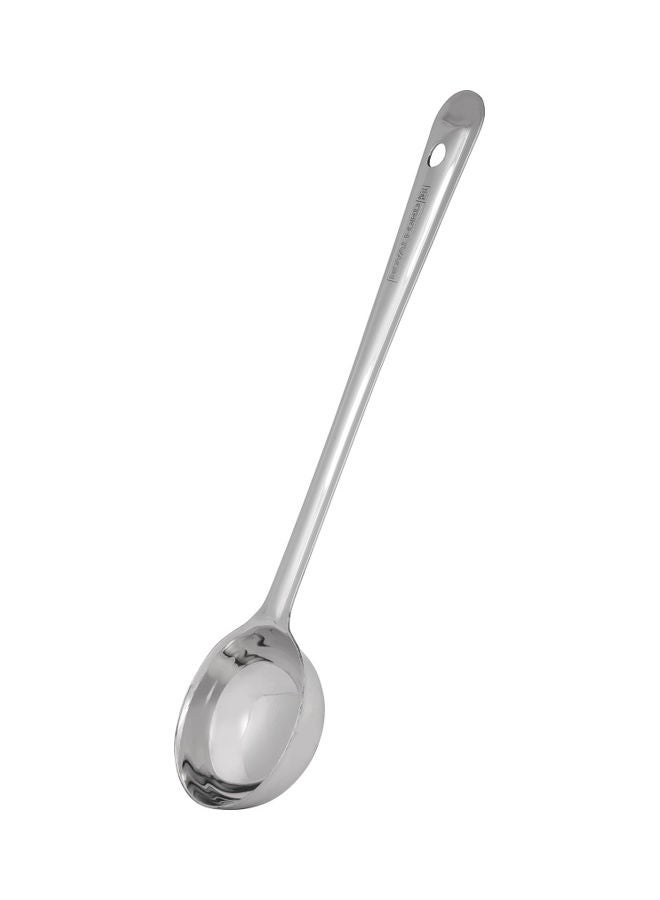 Royalford Stainless Steel Basting Ladle Ideal For Cooking And Serving Food Premium-Quality Ladle Food-Grade Elegant And Lightweight Design Silver 28cm - Image 2