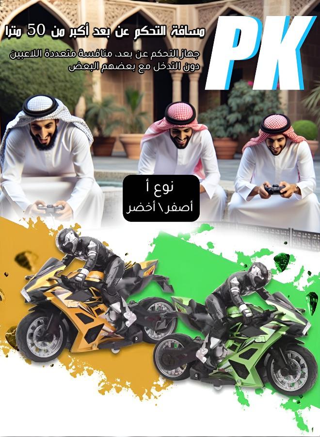 دراجة نارية لاسلكية 2.4G عالية السرعة للأطفال والمراهقين - سيارة تحكم عن بعد متينة للطرق الوعرة ببطارية تدوم طويلاً - Image 3