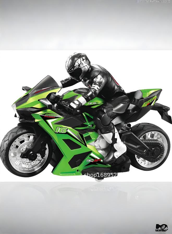 دراجة نارية لاسلكية 2.4G عالية السرعة للأطفال والمراهقين - سيارة تحكم عن بعد متينة للطرق الوعرة ببطارية تدوم طويلاً - Image 1