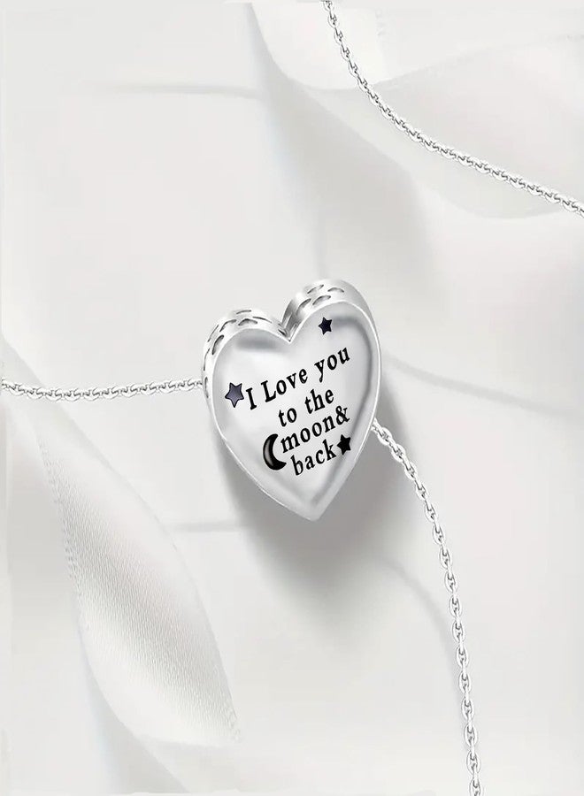 QeenseKc Moon Star Heart Charm I Love You to the Moon and Back Bead for Pandora Bracelet - Image 3