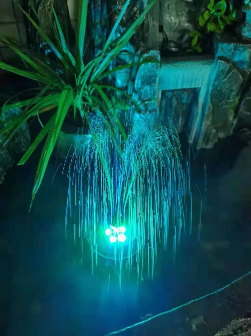 Solar Water Fountains: 3.5W Solar Panel, 100cm Spray Height - 8 LED Lights With 10 Vibrant Colors, 6 Interchangeable Nozzles For Outdoor Garden, Patio, Yard Use - Image 4