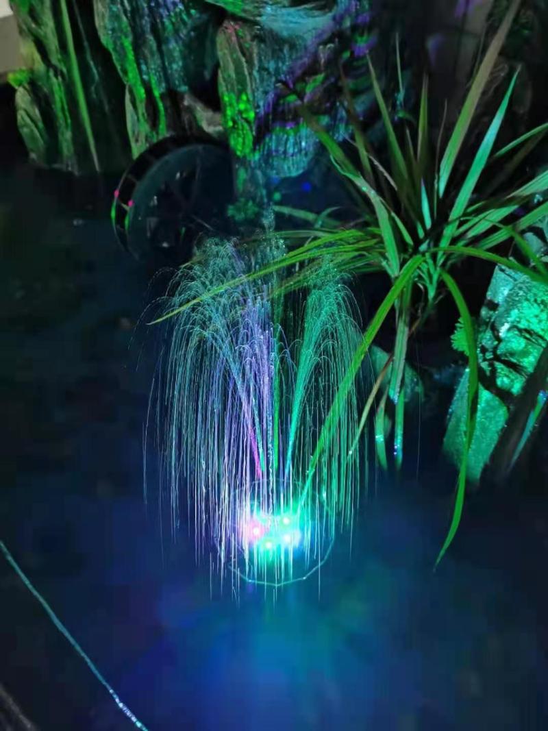 Solar Water Fountains: 3.5W Solar Panel, 100cm Spray Height - 8 LED Lights With 10 Vibrant Colors, 6 Interchangeable Nozzles For Outdoor Garden, Patio, Yard Use - Image 5