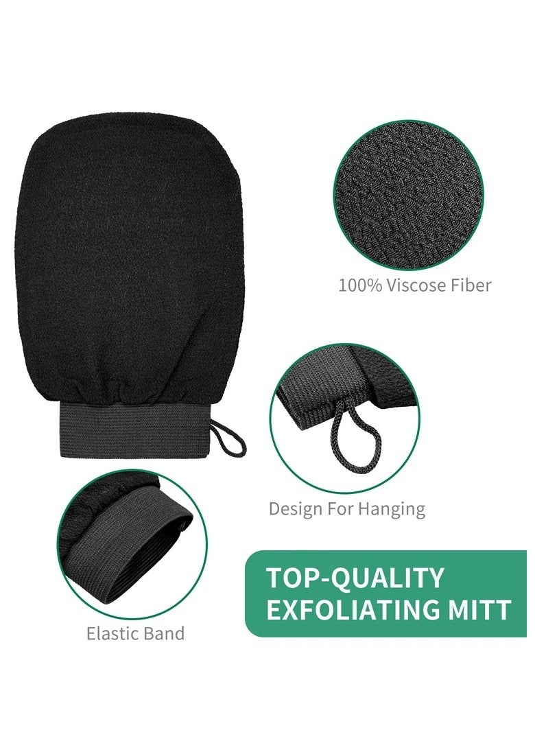Shower Gloves, Exfoliating Glove, Scrub Gloves, Exfoliating Bath Glove, Exfoliating Mitt, Special Body Scrubber for Removes Dead Skin without Damaging the Skin  - Image 3