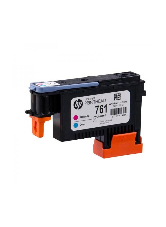 HP 761 Magenta/Cyan DesignJet Printhead Magenta/cyan - Image 2