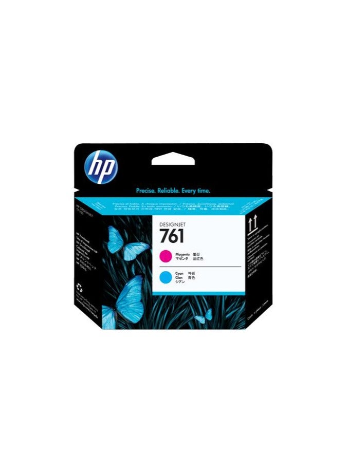 HP 761 Magenta/Cyan DesignJet Printhead Magenta/cyan - Image 1