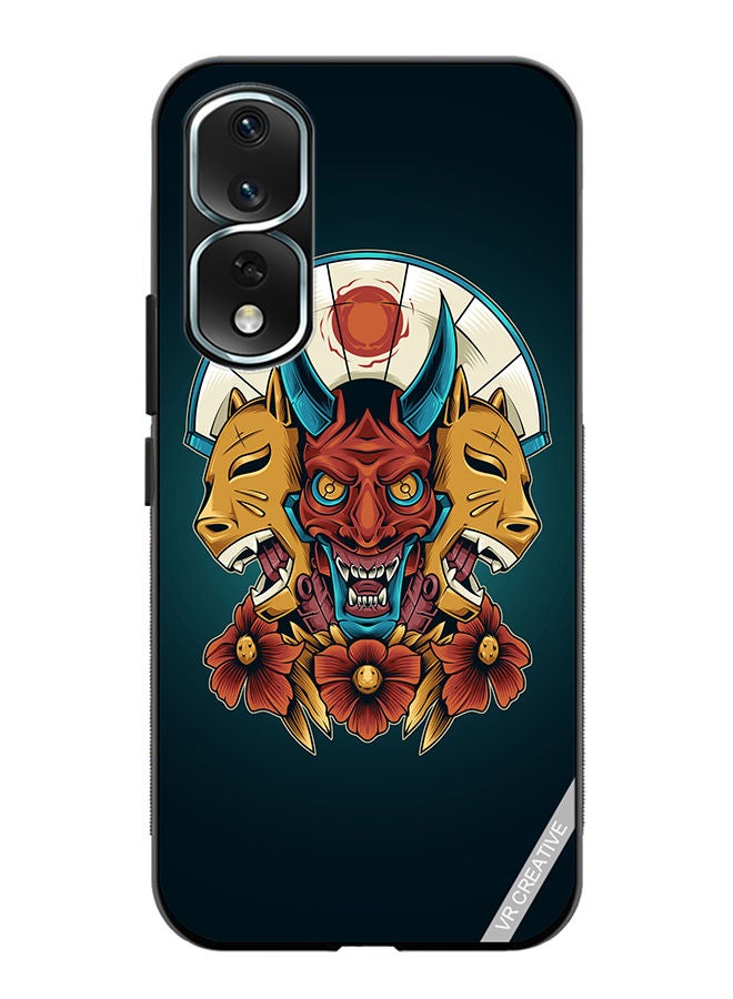 VR CREATIVE Protective Case Cover For Honor 80 Pro Devil Mask Design Multicolour - Image 1